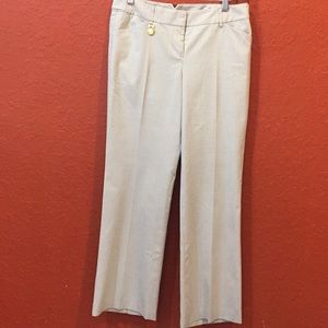 Express Editor Cream Dress Pants